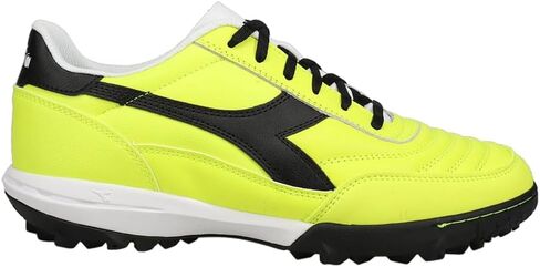 Diadora Calcetto LT Turf Soccer Shoes - Full Grain Leather, Enhanced Cushioning, Anti-Wear Rubber, Synthetic Turf, Optimal Traction and Stability in Kuwait