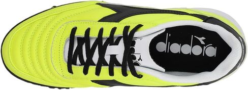 Diadora Calcetto LT Turf Soccer Shoes - Full Grain Leather, Enhanced Cushioning, Anti-Wear Rubber, Synthetic Turf, Optimal Traction and Stability in Kuwait