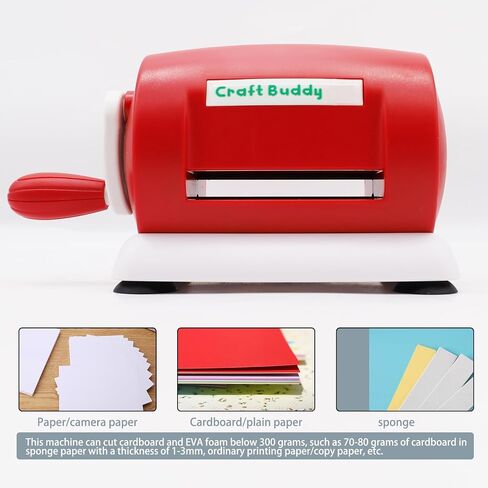 Manual Die Cutting & Embossing Machine, Hand Embossing Machine for DIY,Portable Cut Machines,for Arts & Crafts, Scrapbooking, Photo Album Decorative, Card Making and DIY Crafting in Saudi Arabia