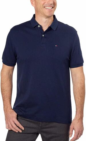 Tommy Hilfiger Men's Interlock Polo Short Sleeve Shirt in Saudi Arabia