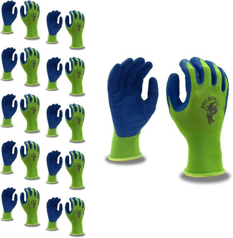 Cordova Rock Fish FP3993G All-Purpose Fishing Gloves with Latex Grip, Durable, Machine Knit 13-Gauge Polyester, Salt & Fresh Water, One Pair, Large in Saudi Arabia