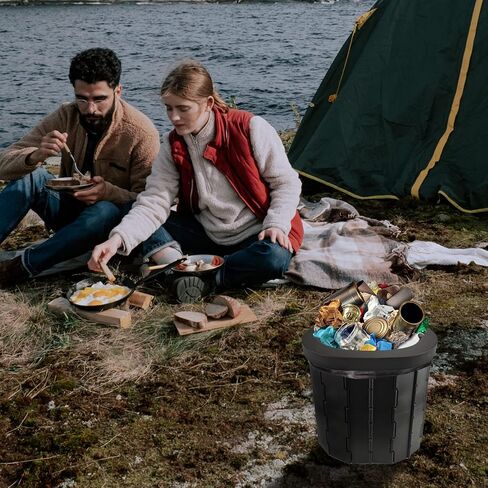 Portable Toilet for Camping, Portable Camping Toilet, Extra Large Potty Travel Toilet for Adults and Kids,Camping, Car, Travel, Outdoor, Hiking, Beach,Camping,Tent in Kuwait