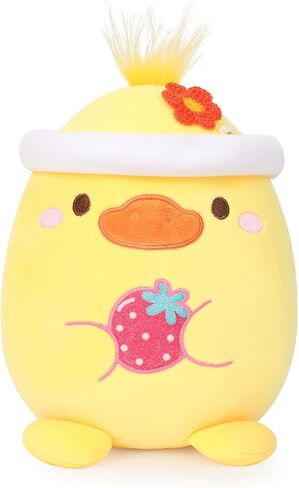 AIXINI Cute Pink Cat Plush Pillow 8" Kitten Stuffed Animal, Soft Kawaii Cat Plushie with Hat Outfit Costume Gift in Saudi Arabia