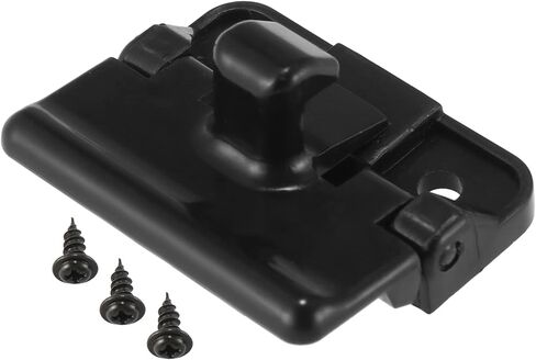 X AUTOHAUX سيارة مركز وحدة التحكم مسند الذراع غطاء مزلاج غطاء قفل مقبض الملحقات 58908-32050 لتويوتا كامري 2002-2006 لسيينا 2004-2010 لتاكوما 1995-2001 للمزلاج السفلي الأسود in Kuwait