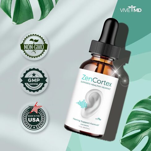 ZenCortex for Tinnitus, ZenCortex Tinnitus Relief for Ringing Ears Drops, ZenCortex 24 for Tinnitus, ZenCortex Ear Drops Maximum Strength, Zen Cortex Tinnitus Treatment Drops Reviews (2 Pack) in Saudi Arabia