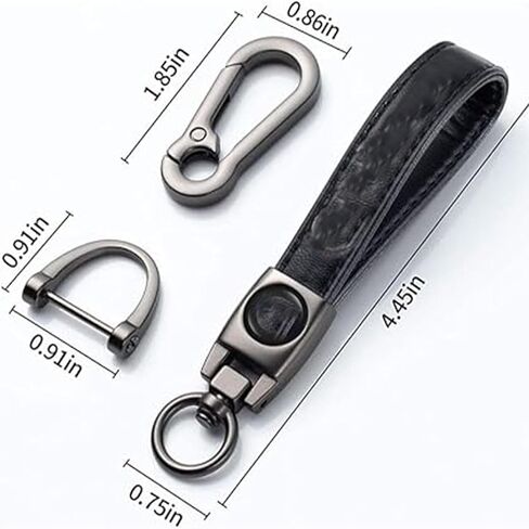 ملحقات سلسلة مفاتيح السيارة المصنوعة من الجلد الطبيعي المتوافقة مع سلسلة مفاتيح Mitsubishi Keychain وسلاسل مفاتيح السيارة هدية عائلية للرجال والنساء in Kuwait