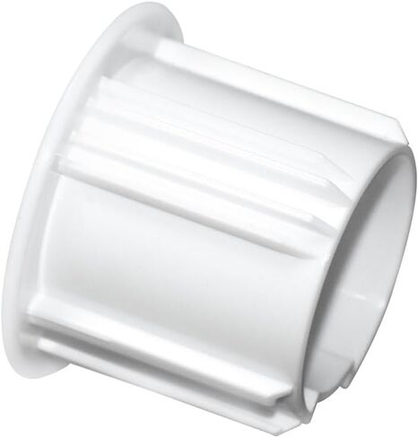 مجموعة قابض ظل دوار 50 مم، قطع غيار بديلة، وزن القابض الأقصى تحميل 10 كجم (22 رطل)، زوج واحد، أبيض in Kuwait