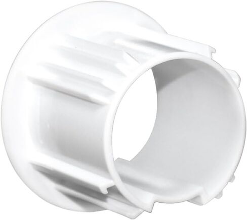 مجموعة قابض ظل دوار 50 مم، قطع غيار بديلة، وزن القابض الأقصى تحميل 10 كجم (22 رطل)، زوج واحد، أبيض in Kuwait