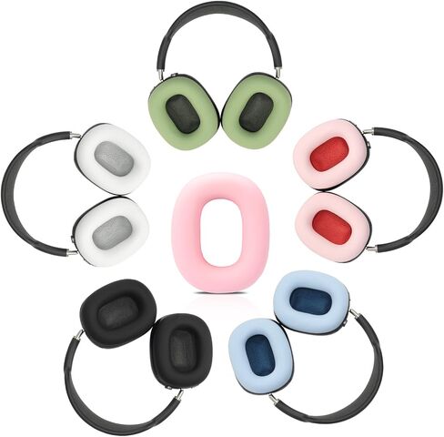 واقي وسائد الأذن من السيليكون، متوافق مع وسادة الأذن AirPods Max (أبيض) in Saudi Arabia