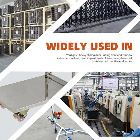 4Pcs 2 Inch V Groove Wheels with Bracket, 1045 Steel Wheel Pulley V Shape Bracket Roller Heavy Duty Rigid Casters Sliding Gate Rollers Pressure Bearing Roller for Mechanical Equipment in Saudi Arabia
