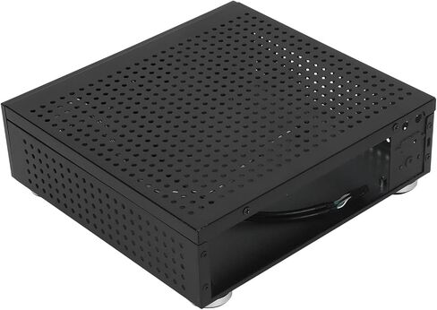 حافظة كمبيوتر مكتبي، حافظة HTPC صغيرة الحجم رائعة مع تبديد حرارة رائع لمحطات الخدمة الذاتية للكمبيوتر الفيديو المنزلي in Saudi Arabia