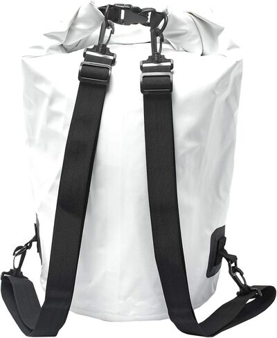 geckobrands 30L Backpack Dry Bag Cooler - Holds 24 Cans or 18 Bottles - Dry Bag Backpack with Adjustable Shoulder Straps - Perfect for Kayaking, Boating, Outdoor Activities and Travel in Saudi Arabia