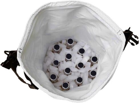geckobrands 30L Backpack Dry Bag Cooler - Holds 24 Cans or 18 Bottles - Dry Bag Backpack with Adjustable Shoulder Straps - Perfect for Kayaking, Boating, Outdoor Activities and Travel in Saudi Arabia