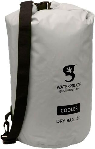geckobrands 30L Backpack Dry Bag Cooler - Holds 24 Cans or 18 Bottles - Dry Bag Backpack with Adjustable Shoulder Straps - Perfect for Kayaking, Boating, Outdoor Activities and Travel in Saudi Arabia