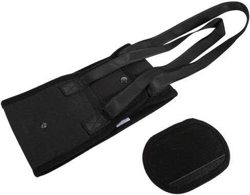 Dog Lift Support Harness Walk Aid Sling Rehabilitation Belly Limb Belt for Rescue Carry Elder Weak Enjury Disable Pet Dogs Recovery (Small, Black) in Saudi Arabia