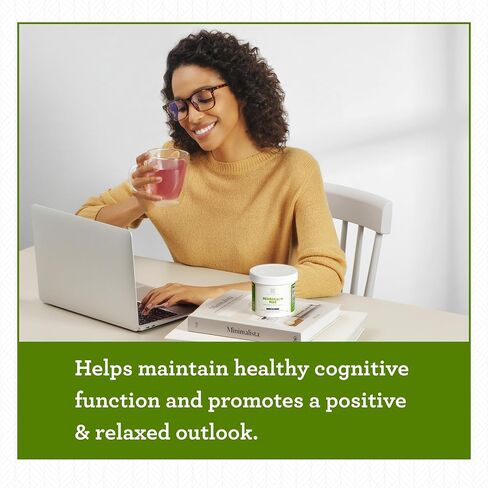NeuroCalm Magnesium Powder by Dr. Amy Myers - Best Form of Magnesium L-Threonate to Enhance Health & Cognitive Support - Promotes Attention & Memory Learning Focus - 60 Servings (5.29 OZ) in Saudi Arabia