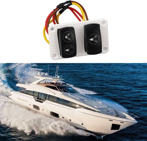 DC12 24V البحرية المراحيض لوحة التحكم التبديل 3 طريقة الاستجابة السريعة للقوارب واليخوت in Saudi Arabia