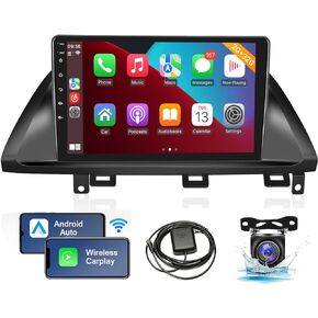 Leadfan Car Stereo Radio for Honda Odyssey 2005 2006 2007 2008 2009 2010 Wireless Apple Carplay Android Auto, 10.1" Touch Screen Audio Receiver with WiFi GPS Navi Bluetooth USB FM SWC Backup Camera