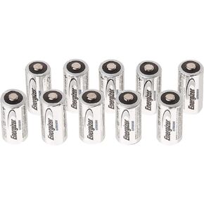 10 pcs Energizer Lithium CR123A 3V Photo Lithium Batteries