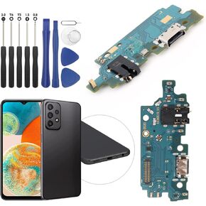 Dock Connector for Samsung Galaxy A23 5G USB Charging Port Flex Cable Replacement for A236U Type C Charger Dock Board Connector with Tools