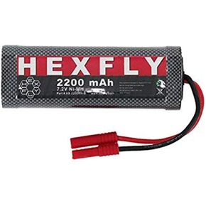 Redcat Racing HX-2200MH-B Version 4.0 2200 Ni-Mh Battery-7.2V with Banana Connector