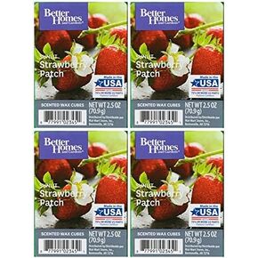 مكعبات شمع معطرة برائحة الفراولة من بيتر هومز آند جاردنز - 4 عبوات in Kuwait