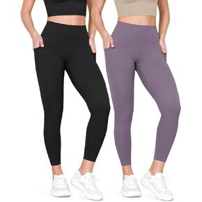 ODODOS ODCLOUD 2-Pack Buttery Soft Lounge Yoga Leggings with Pockets for Women 23" / 25" / 28" High Waist Yoga Pants