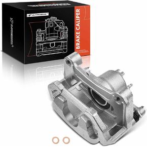A-Premium Disc Brake Caliper Assembly with Bracket Compatible with Select Nissan Models - Maxima 2009-2020 V6 3.5L, Sentra 2009-2012 L4 2.5L - Front Right Passenger Side