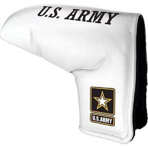 Team Golf Military Team Golf Military Tour Blade Putter Cover (White), Fits Most Blade Putters, Scotty Cameron, Taylormade, Odyssey, Titleist, Ping, Callaway