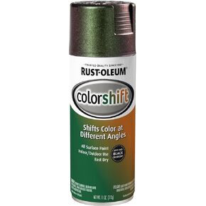 Rust-Oleum 372478 Specialty Color Shift Spray Paint, 11 oz, Green Copper