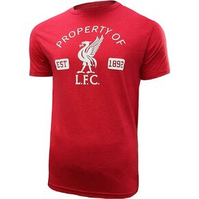 Icon Sports Offically Licensed Liverpool Men's Founders Short Sleeve T-Shirt