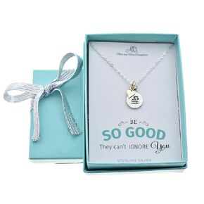 Swimming Necklace in Sterling Silver on an 18 Inch Sterling Silver Cable Chain. Swimming Gift. Gift for Swimmer