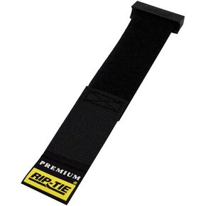 RIP-TIE 1 x 6.5 Rip-Lock CableWrap Cable Tie Perfect for Heavy Duty Cables 10 Pack Black