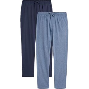 سروال نوم رجالي من Marks & Spencer مكون من قطعتين من القطن الخالص in Kuwait