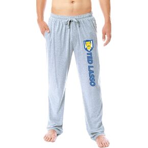 Ted Lasso Mens' TV Series Show Title Logo Character Sleep Pajama Pants