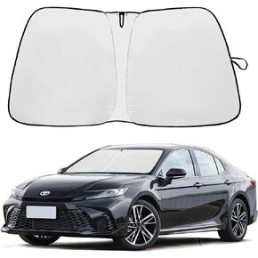 Car Windshield Sun Shade for Toyota Camry 2018-2024 Accessories Sunshade Window Sun Visor Protector Foldable Blocks UV Rays Keep Your Car Cool (Not for Hybrid)