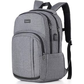 School Backpack Bookbag, Laptop Backpack Travel with Usb Charging Port for Men Women Anti Theft Water Resistant College Backpack Fits 17.3 Inch Notebook Over 3 Years Old