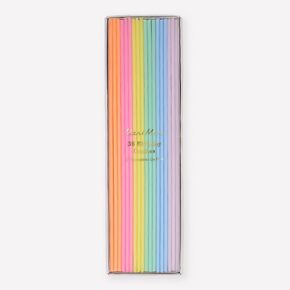 Meri Meri Super Skinny Mixed Candles (Pack of 36)