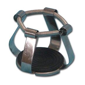 SI-1612 Stainless Steel Flask Clamp Used with Benchtop Orbital Shaker, 25 Platform Capacity, For 250ml Flask