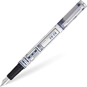 Sheaffer Star Wars R2-D2 with R2-D2 themed design and authentic character details, Polished appointments Medium Stainless Steel nib Fountain Pen
