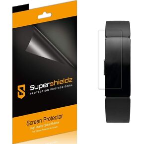 Supershieldz (3 Pack) Designed for Fitbit Inspire and Inspire HR Screen Protector, 0.13mm, High Definition Clear Shield (TPU)