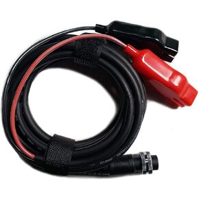 Power Cord -Cable Battery Connecting Line Double Connectors 3M for Daiwa/Shimano Electric Fishing Reels