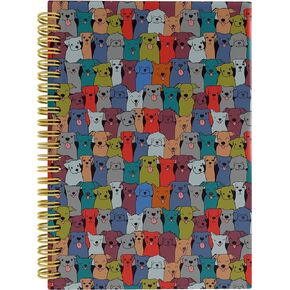 Funny Cat Notebook Journal - Cat Gifts for Women Cat Lovers, Cat Mom Gifts, Cute Cat Gifts, 5.5×8.3 Spiral Bound Notebook with 164 Pages