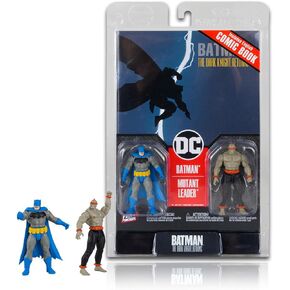 McFarlane Toys DC Direct - The Dark Knight Returns - Page Punchers - 3" Batman & Mutant Leader Figures 2-Pack with Comic