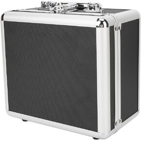 Hard Drive Storage Box Hard Drive Case Hard Drive Storage Case Hard Drive Carrying Case 2.5in Hard Drive Storage Box 20 Bays Double Protection Convenient Handle Hard Drive Case