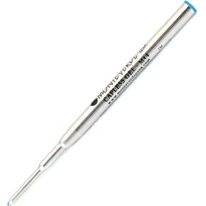Monteverde Broad Gel Ballpoint Refill For Montblanc Gel Ballpoint Pens, 6/Pack, Blue (M443BU)