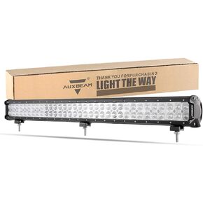 Auxbeam 30 inch LED Light Bar 198W Light Bar Combo with 66pcs 3W Led Chips Driving Light for Off-Road Truck 4x4 Military Mining Boating Farming and Heavy Equipment