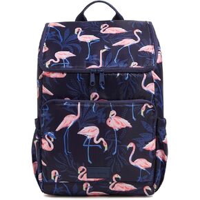 Vera Bradley Recycled Ripstop Cooler Backpack, Paradise Bright Coral