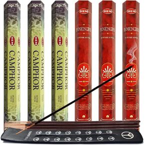TRUMIRI Camphor & Frankincense Incense Sticks & Holder Bundle Variety Pack From Hem Trumiri Insense Inscents Insencents Insence
