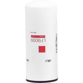 LF9009 Fuel Filter, Oil Lube Filter Replacement Compatible With Cummins 3401544, TECXLF7000, XLF7000, Replaces John Deere AT193242 and Sisu 1216400561 Diesel Engine